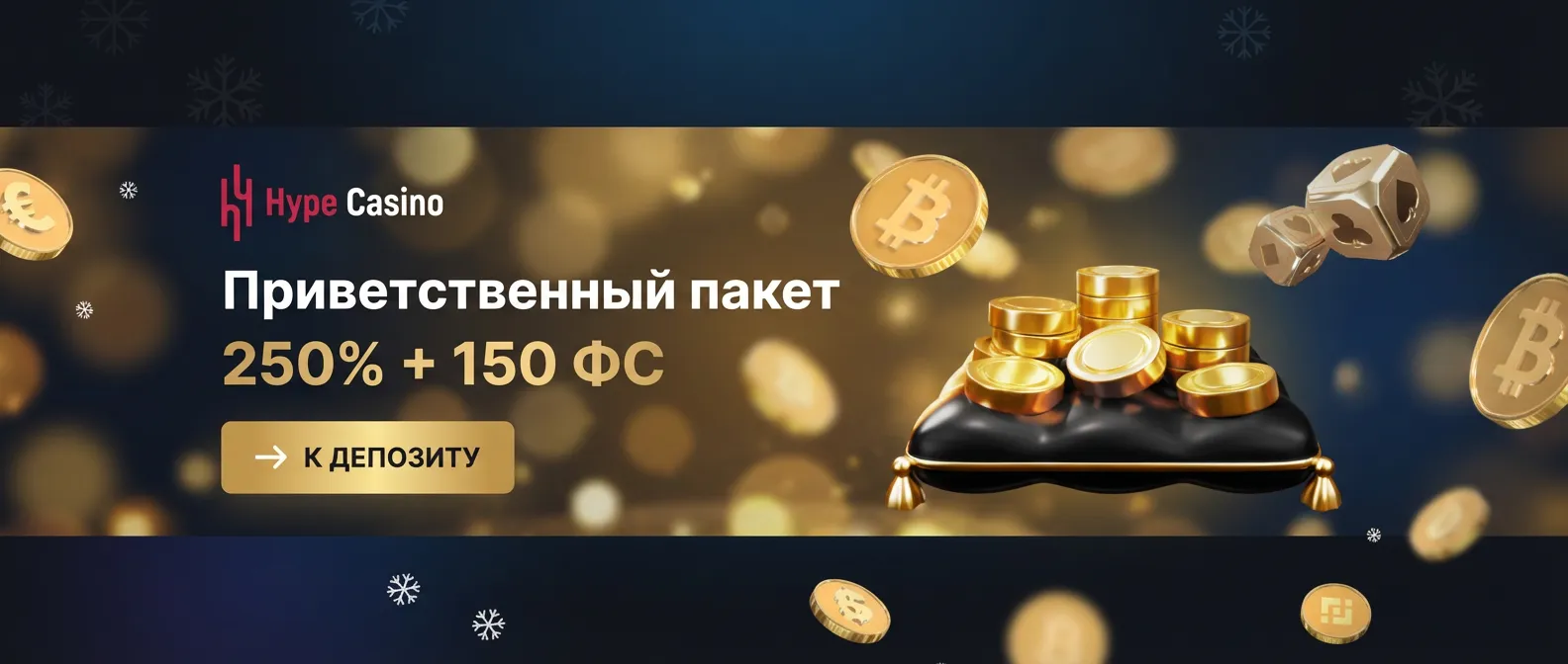 Хайп казино баннер